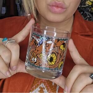 Horse Whiskey Glass